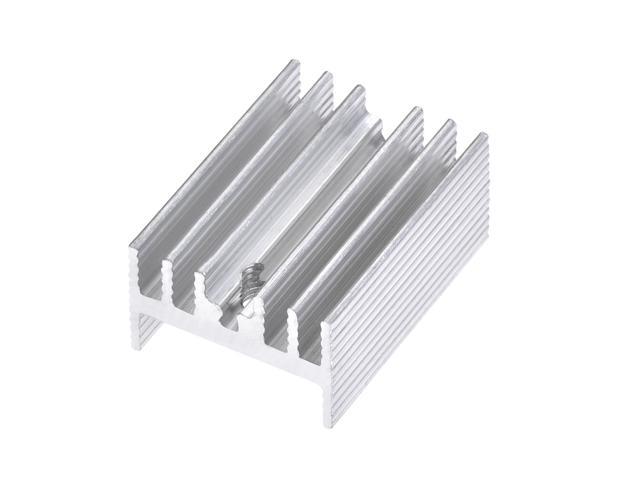 20pcs Aluminum Cooling Fin Heat Sink For PCB Memory Chip IC 8.8mm*8.8mm*5mm 