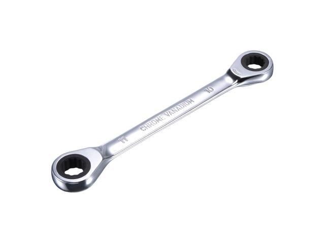 72 Tooth Ratchet Wrench For Car Maintain Wrench and Hand Repair Tools Finder 10mm Ratcheting Wrench Metric/MM Chrome Vanadium Steel