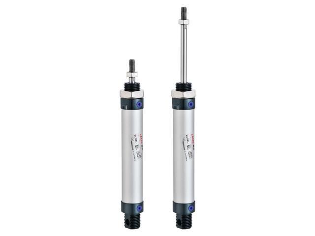 Pneumatic Air Cylinder 16mm Bore 50mm Stroke with Y Connector and Quick Fittings