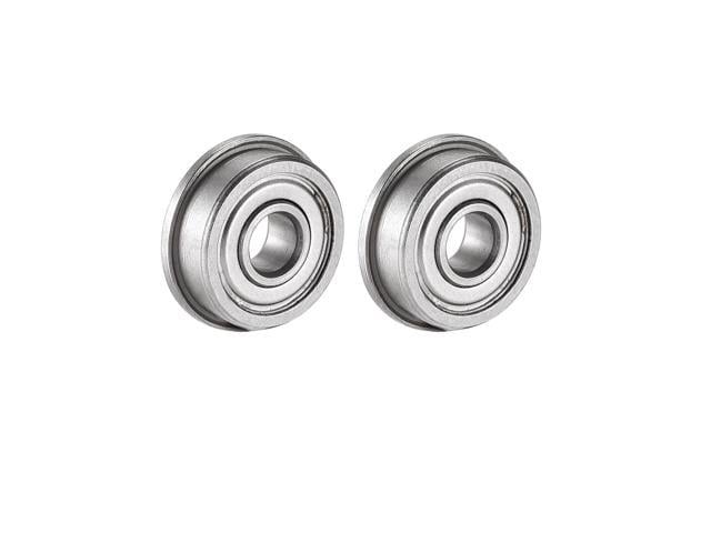 SF686ZZ Stainless Steel Flanged Ball Bearing 6x13x5mm Double Shielded 4pcs 