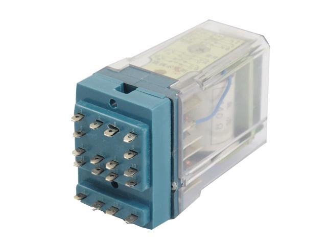 JQX-30F 220V Coil 250V Rating AC 30 A 8 pins Plastic Power relay DIY