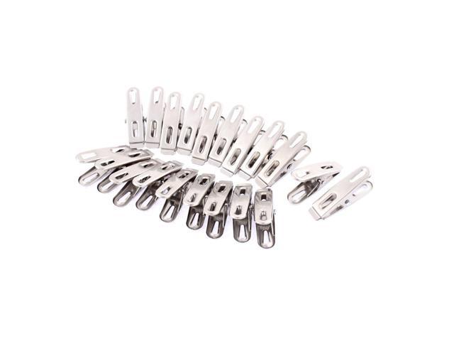 Home Laundry Stainless Steel Clothes Pegs Hanging Clips 20pcs Clothes Pegs Hanging Clips 20pcs