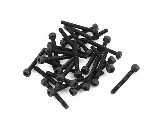 1//4-20x1//2 Stainless Steel Hex Cap Screws FT Hex Bolts 18-8 COARSE THREAD - 25 pcs UNC