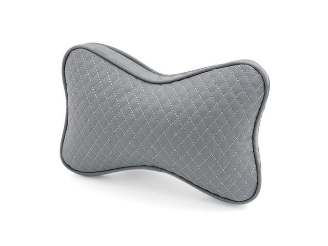 Car Auto Bone Shaped Zipper Closure Neck Head Rest Cushion Pillow