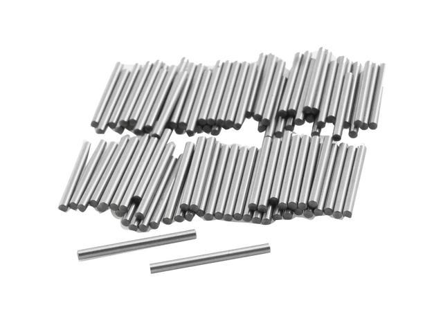 100 Pcs Stainless Steel 2.5mm x 15.8mm Dowel Pins Fasten Elements 