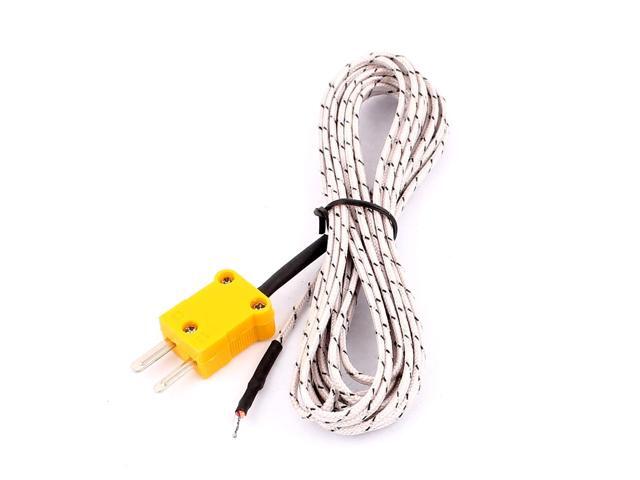 Probe Cable Wire Temperature Test K-type TP-01 Thermocouple Sensor Wires
