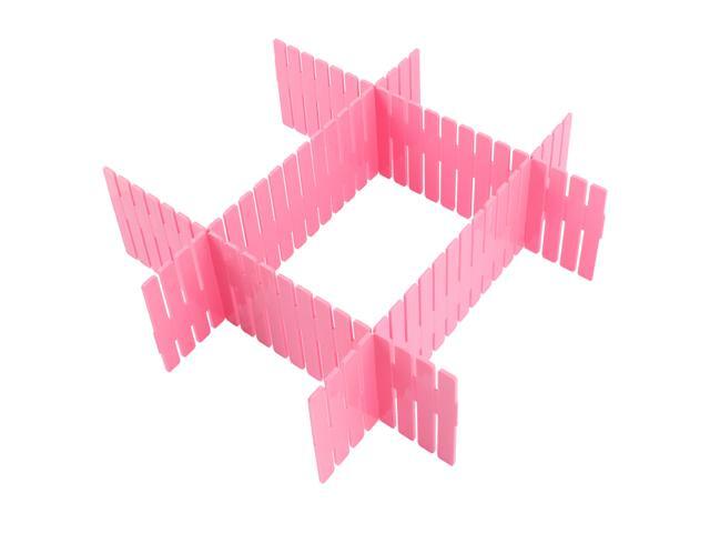 Unique Bargains Home Storage Plastic Drawer Closet Grid Divider