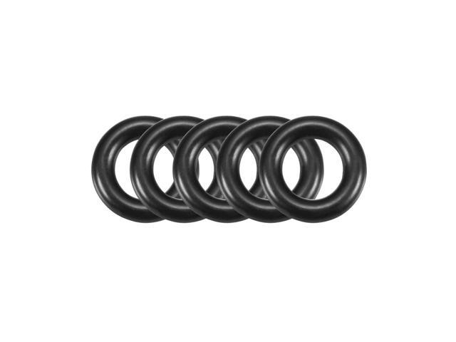 20Pcs Black 36 x 2mm Industrial Flexible Rubber O Ring Oil Sealing Grommets