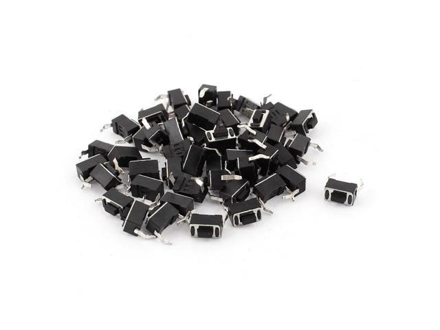 50PCS 6mm×6mm×4.3mm Tact Tactile Push Button Switch SMD-4Pin 