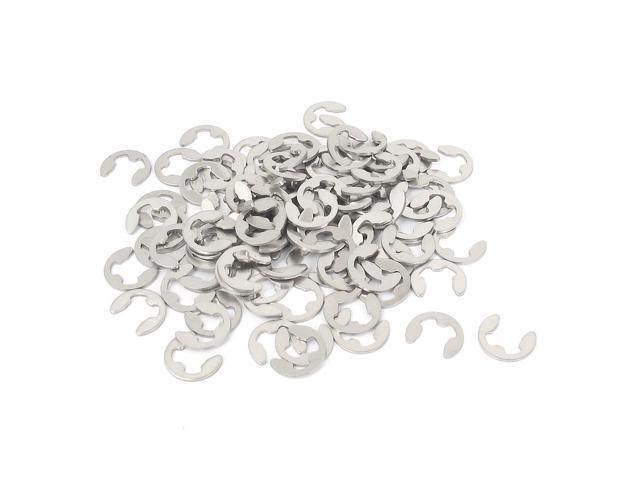 Unique Bargains 100pcs 304 Stainless Steel Fastener External Retaining Ring E-Clip Circlip 6mm - Newegg.com - 웹