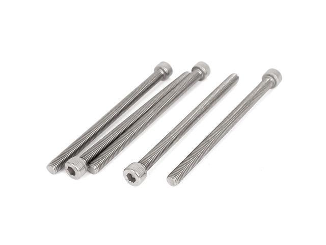 Unique Bargains M8x120mm 1.25mm Pitch 304 Stainless Steel Hex Socket Head Cap Screws 5pcs - Newegg.com - 웹