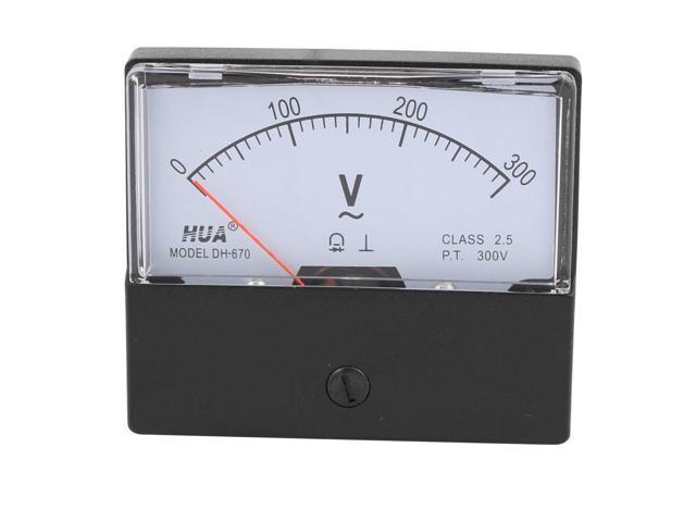 AC 0-300V Analog Panel Voltmeter Volt Voltage Meter Gauge 85L1 Class 2.5 LG 