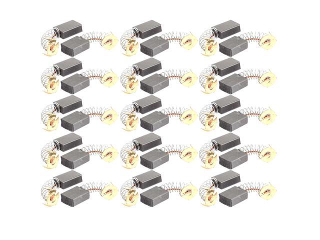 6 Pcs Replacement Electric Motor Carbon Brushes 17mm x 13mm x 6mm for Motors 
