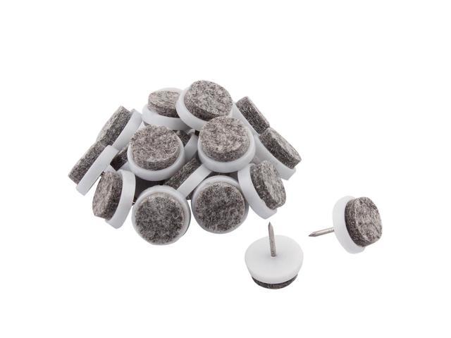 Coffee Shop Plastic Furniture Table Chair Leg Nail Protector Gray White 20 Pcs Newegg Com