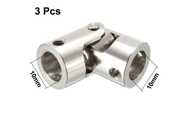 35mm Long ID 8-10mm Steel Rotatable Universal Joint Connector Coupler