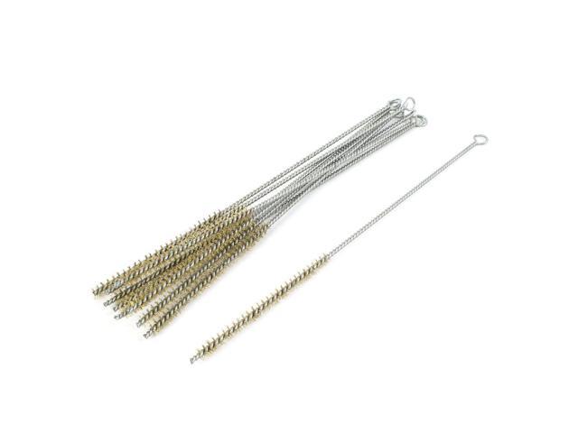 Unique Bargains 10 Pcs 8mm Diameter Rotary Round Brass Wire Pipe Unique Bargains 10 Pcs 8mm Diameter Rotary Round Brass Wire Pipe Cleaning Brush