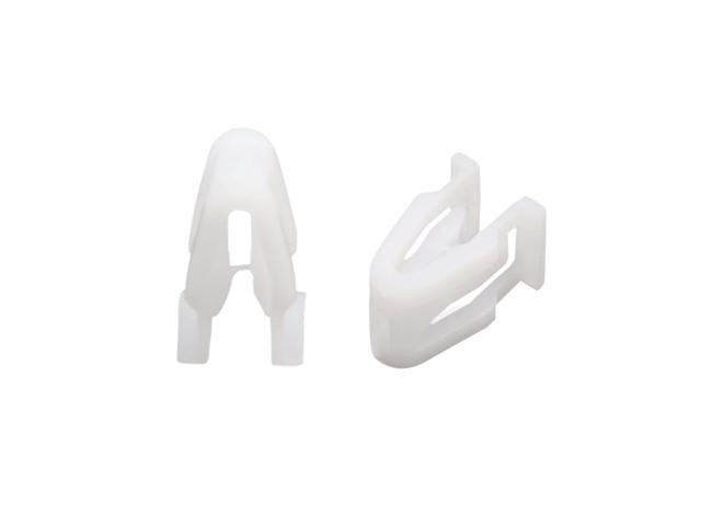 Auto Car Trim Instrument Panel Dashboard Plastic Fasteners White 20pcs Newegg Com