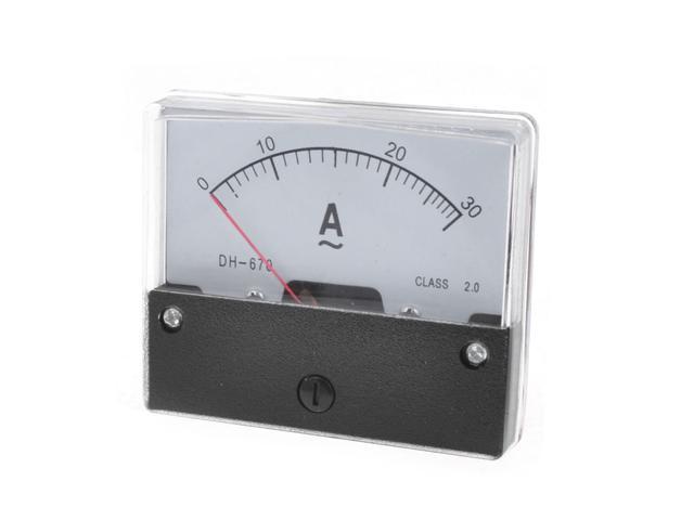 AC 0-150V Fine Tuning Dial Panel Square Analog Voltage Meter Voltmeter Model 6L2 