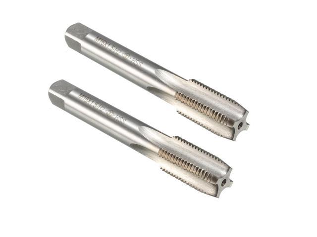 uxcell Metric Machine Tap M1 Thread 0.25 Pitch 3 Straight Flutes High Speed Steel 10pcs 