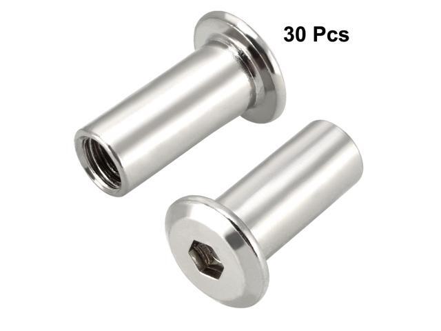 5pcs Wooden Furniture Connection Frame M6x120mm Hexagonal Screw with Insert nut 5pcs Wooden Furniture Connection Frame M6x120mm Hexagonal Screw with Insert nut