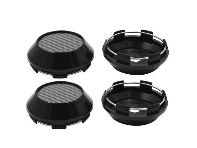 Car 68mm Dia Wheel Center Hub Cap Cover Guard 6 Clips 4pcs