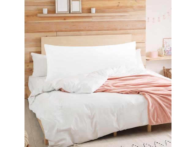 Soft Microfiber Body Pillow Cover With Zipper Closure Long Pillow