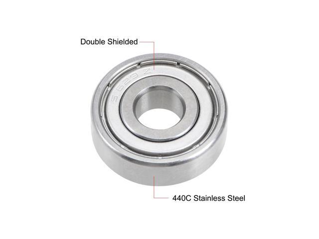 S629zz 629zz QTY 5 440C Stainless Steel Ball Bearing Bearings 9x26x8 mm 