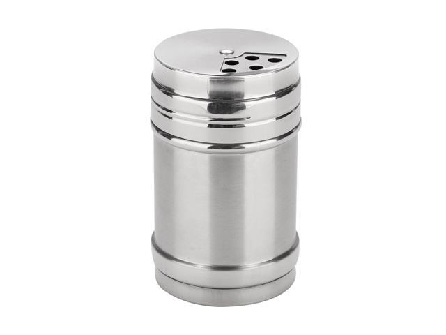 Seasoning Cans Stainless Steel Dredge Spice Salt Sugar Pepper Condiment Shaker With Rotating Cover For Kitchen Cooking And Outdoor Barbecue Large Newegg Com - kitchen storage organization roblox 1 custom printed