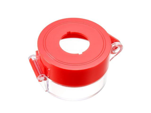 1pcs Red Plastic Switch Cover Protector for 22mm Push Button Switch 55*43