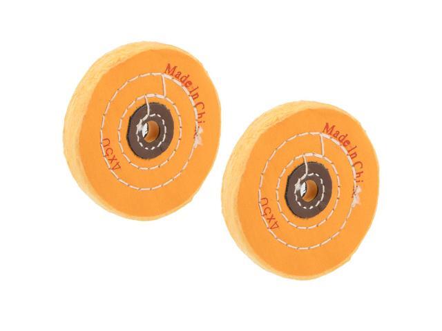 4 Inch Cotton Buffing Wheel Polishing For Bench Grinder Tool 1 2