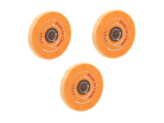 4 Inch Cotton Buffing Wheel Polishing Pad For Bench Grinder Tool 3