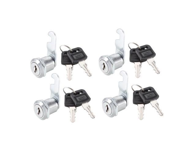 Cam Lock 20mm Cylinder Length Cabinet Locks Fits On 1 2 Inch Max