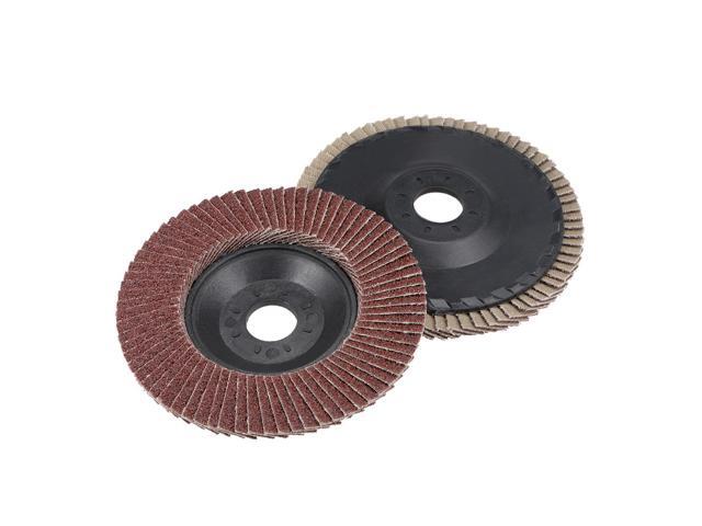 4-Inch x 5//8-Inch Aluminum Oxide Resin Fiber Discs Center Hole 80 Grit 5 Pcs