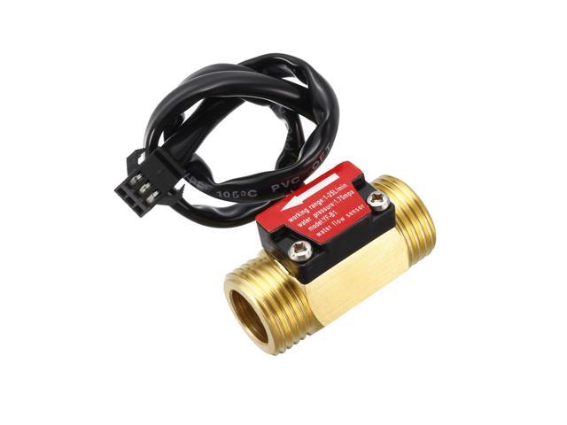 Flow Sensor G1 2 Water Flow Hall Sensor Switch 1 25l Min Flow Meter Flowmeter