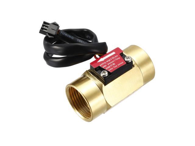 Digiten G3//4Female Thread Water Flow Hall Sensor Switch Flowmeter Counter 2-50L//min