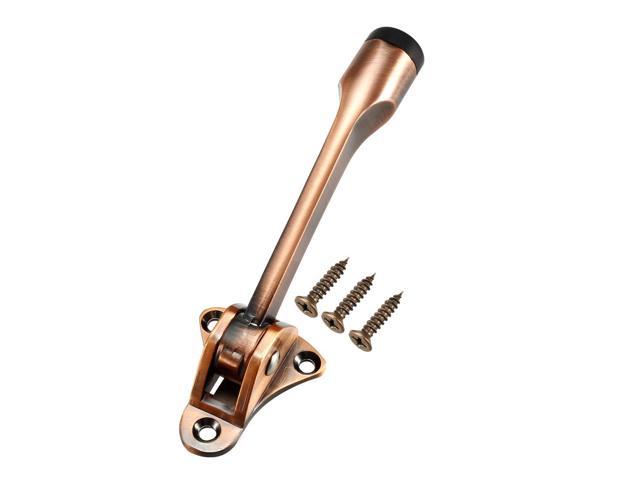 Kickdown Door Stopper Easy Step Pedal Kick Down Door Stop Zinc Alloy Copper Tone