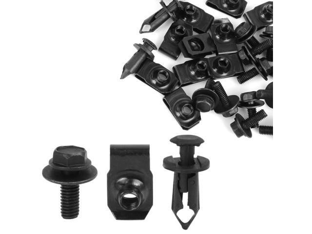 Engine Splash Shield Bumper Hardware Kit Bolts Clips for G35 G37 350Z 370Z FX35