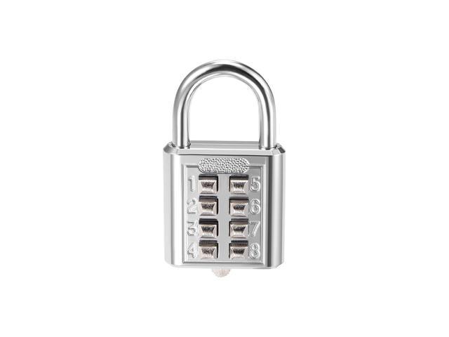 push button padlock