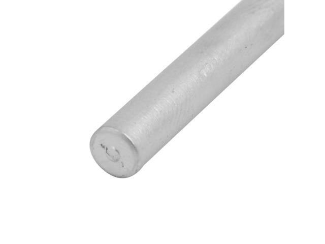 70mm Length Soldering Station Solder Iron Tool Pointed Tip Silver Tone 5Pcs