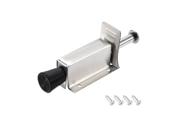 Stainless Steel Door Stopper Spring Loaded Telescopic Step On Door Holder Stop And Release By Foot