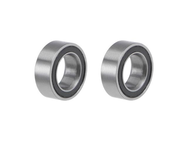 10PCS 605-2RS Deep Groove Ball Bearings Bore Double Sealed Chrome Steel Z2 