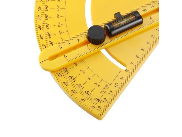 Plastic protractor angle deals finder