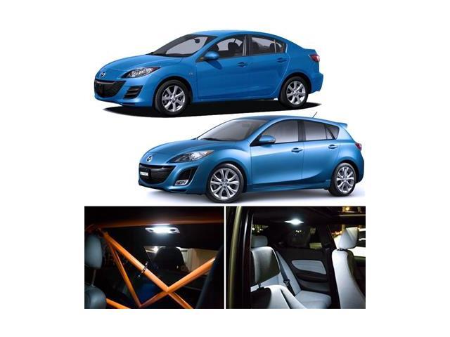 Mazda 3 Interior Package Led Lights Kit 6000k Smd White 2010 2012 Newegg Com