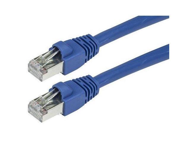 10 Pack Lot 25ft CAT6 Ethernet Network LAN Patch Cable Cord 550 MHz RJ45 Blue