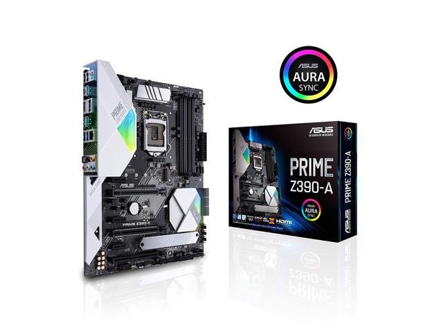 ASUS Prime Z390-A LGA 1151 (300 Series) Intel Z390 HDMI SATA 6Gb/s USB 3.1  ATX Intel Motherboard