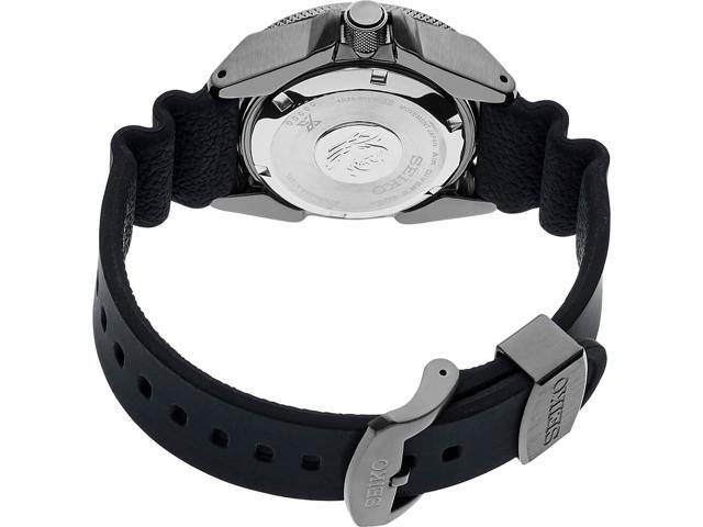 seiko srpb55 mens black ion prospex automatic dive watch