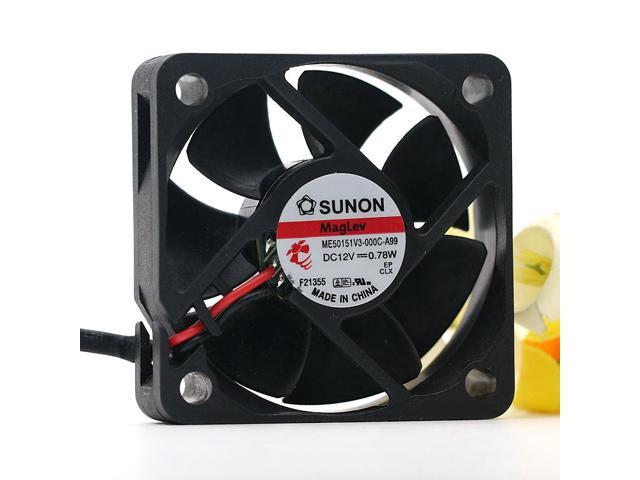 1 PCS  SUNON  Fan  KDE2406PTV1.MS.A.GN  DC 24v 1.9W 6025 6CM  2 Wire