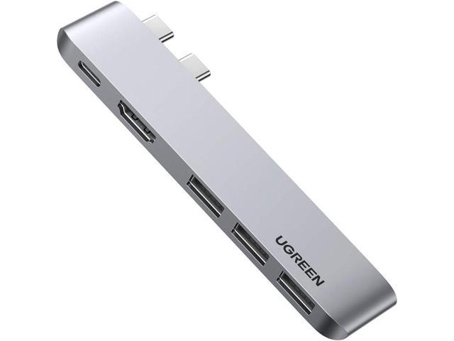 USB Hub for Pro USB Type C to 4K HDMI Thunderbolt 3 100W