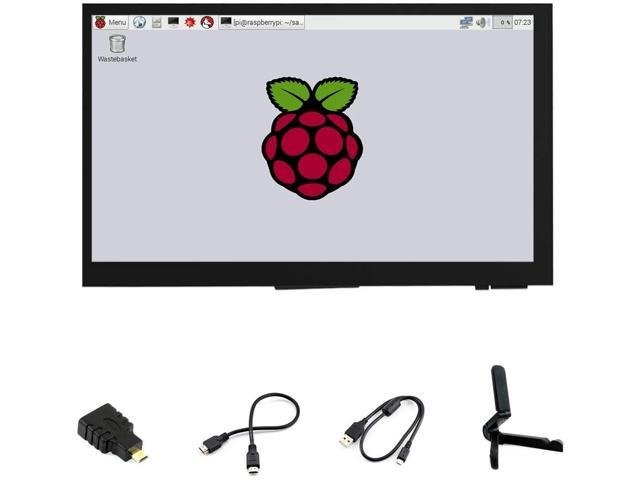Ingcool 7 inch HDMI LCD 1024x600 Resolution Capacitive Touch Screen IPS  Display Module Compatible with Raspberry Pi 4 3 2 1 B B+ A+, PC, Supports  