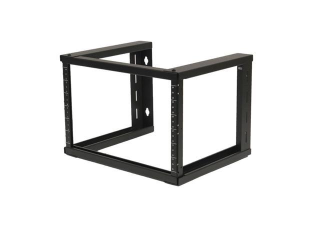 Navepoint 6u Wall Mount Open Frame 19 Server Equipment Rack Navepoint 6u Wall Mount Open Frame 19 Server Equipment Rack Threaded 16 Inch Depth Black